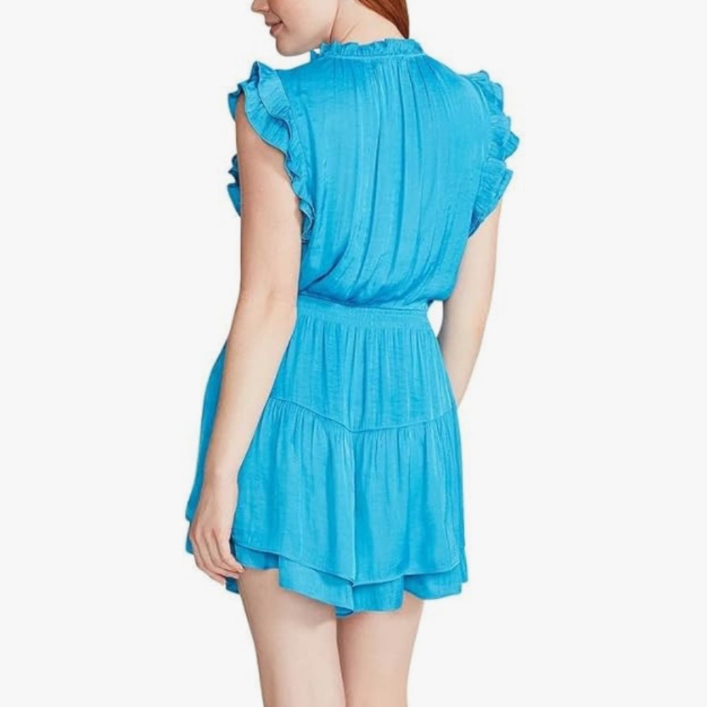 Steve Madden Rust Ruffle Dress - Picture 6 of 6